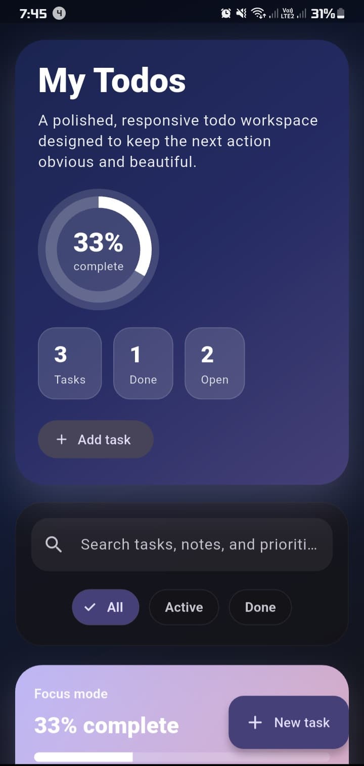 Mobile App Screen 3