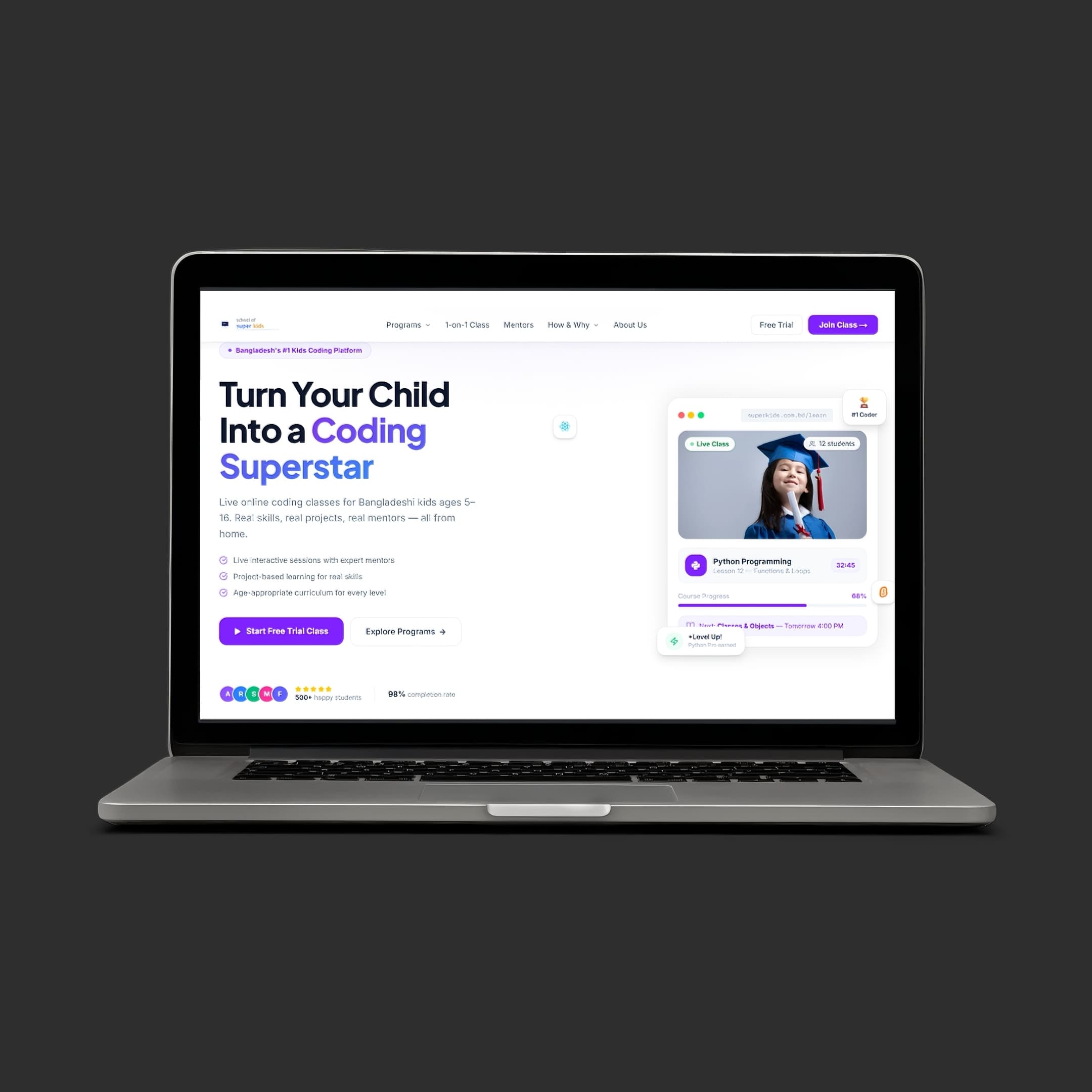 Website Development Showcase 5